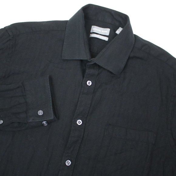 Michael Kors Other - Michael Kors Mens 16.5 34/35 Regular Fit Stretch Button Down Shirt